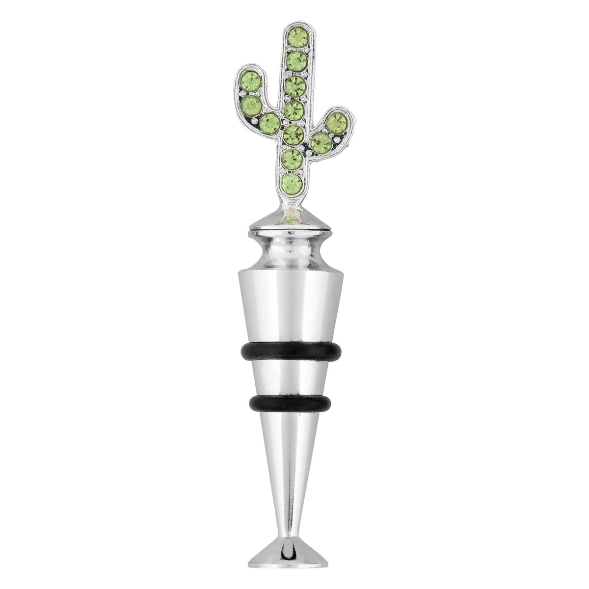 Crystal Saguaro Cactus Wine Bottle Stopper