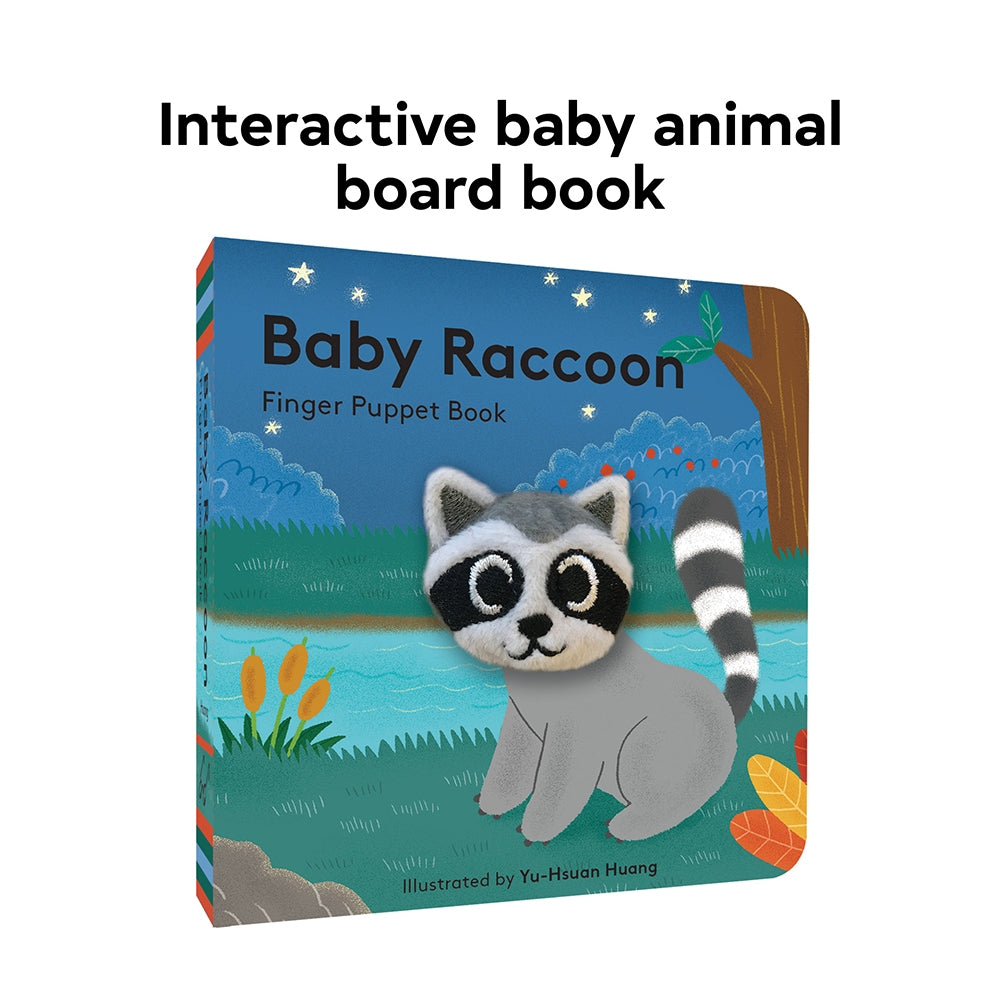 Baby Raccoon: Finger Puppet Book