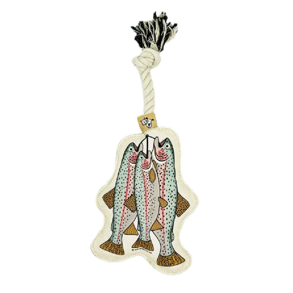 Trout Rope Dog Toy