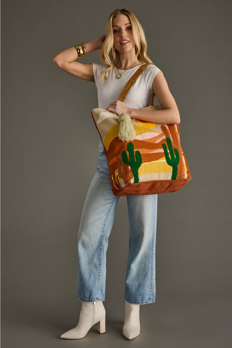 Desert Scene Tote - Large