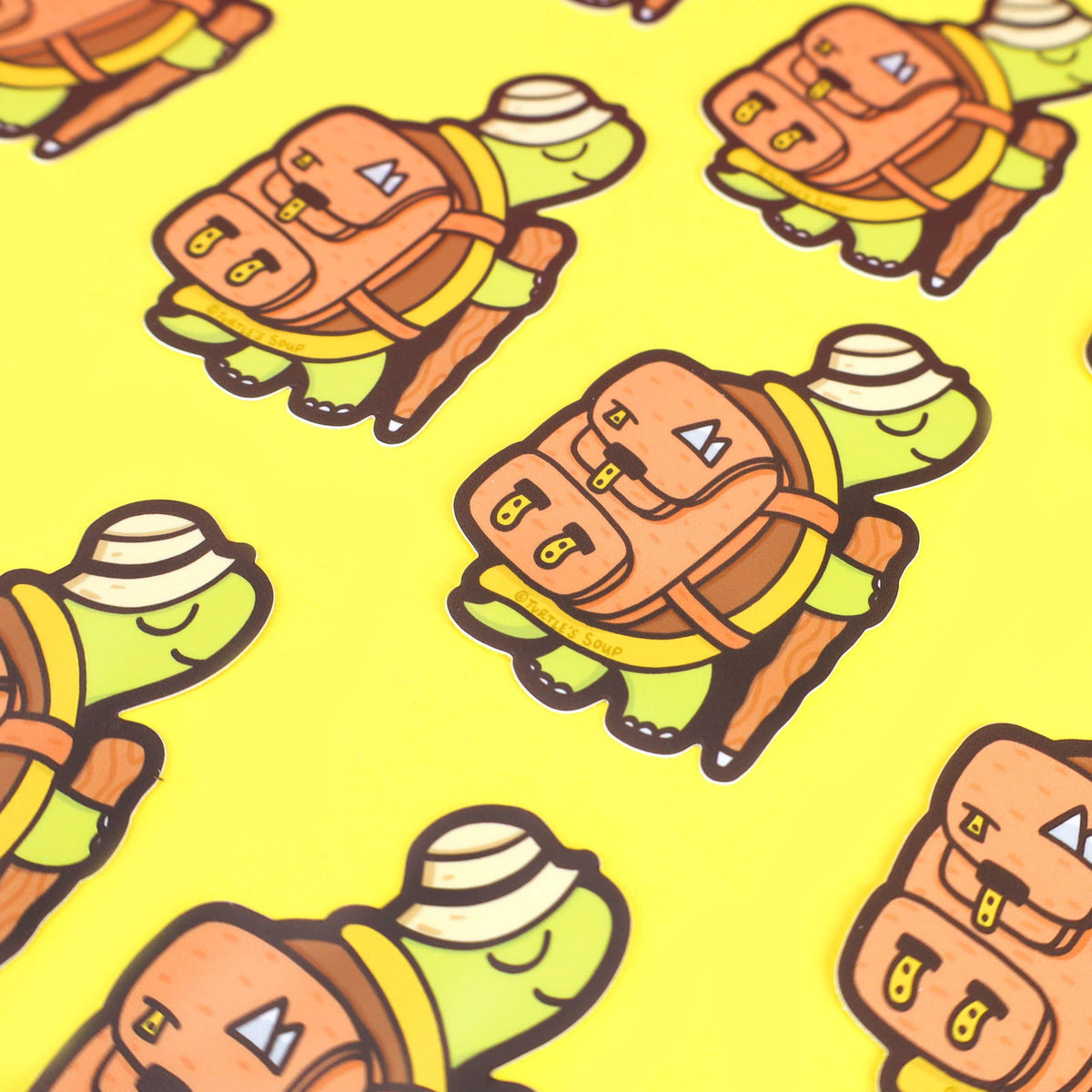 Desert Tortoise Tour Guide Sticker