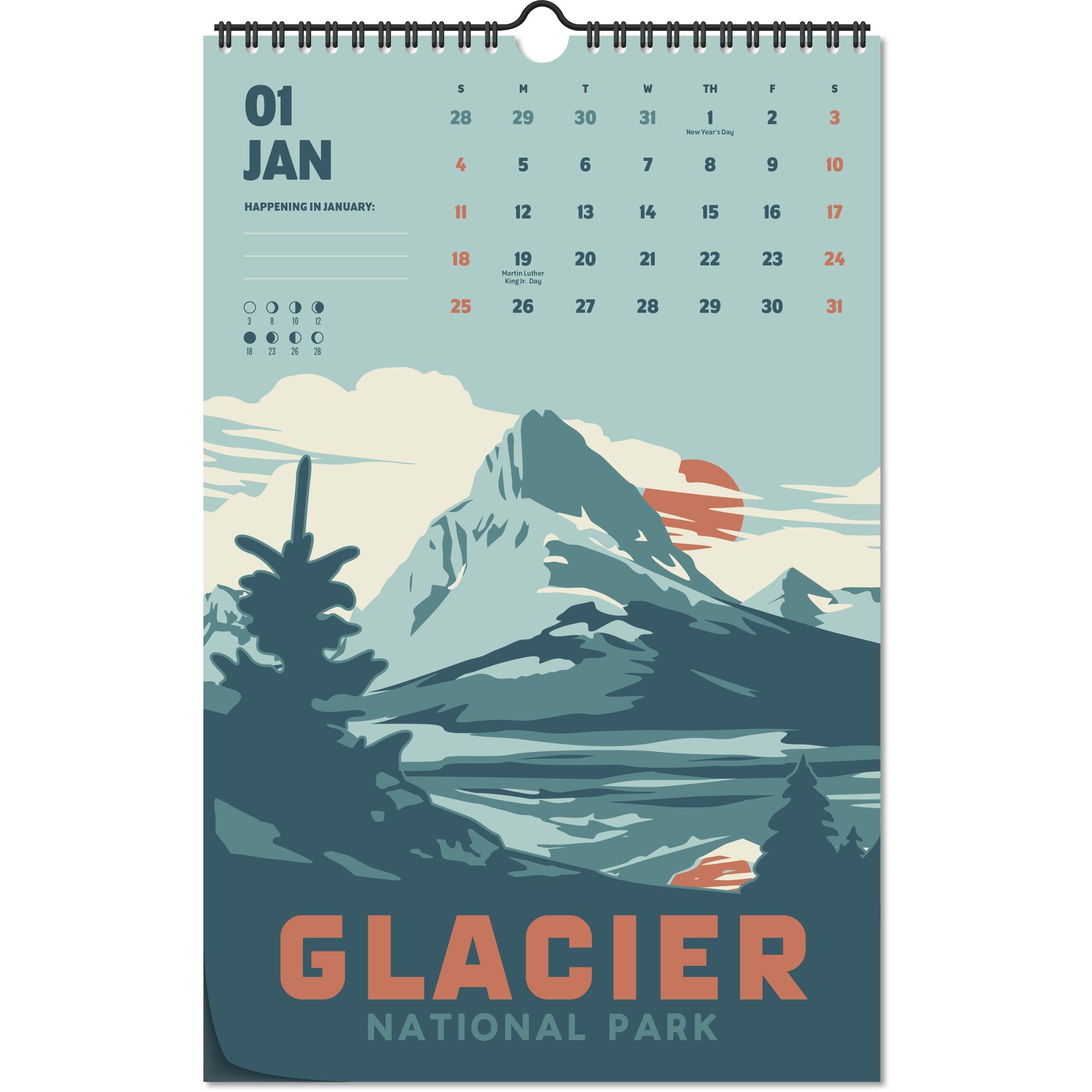 2026 National Parks Calendar