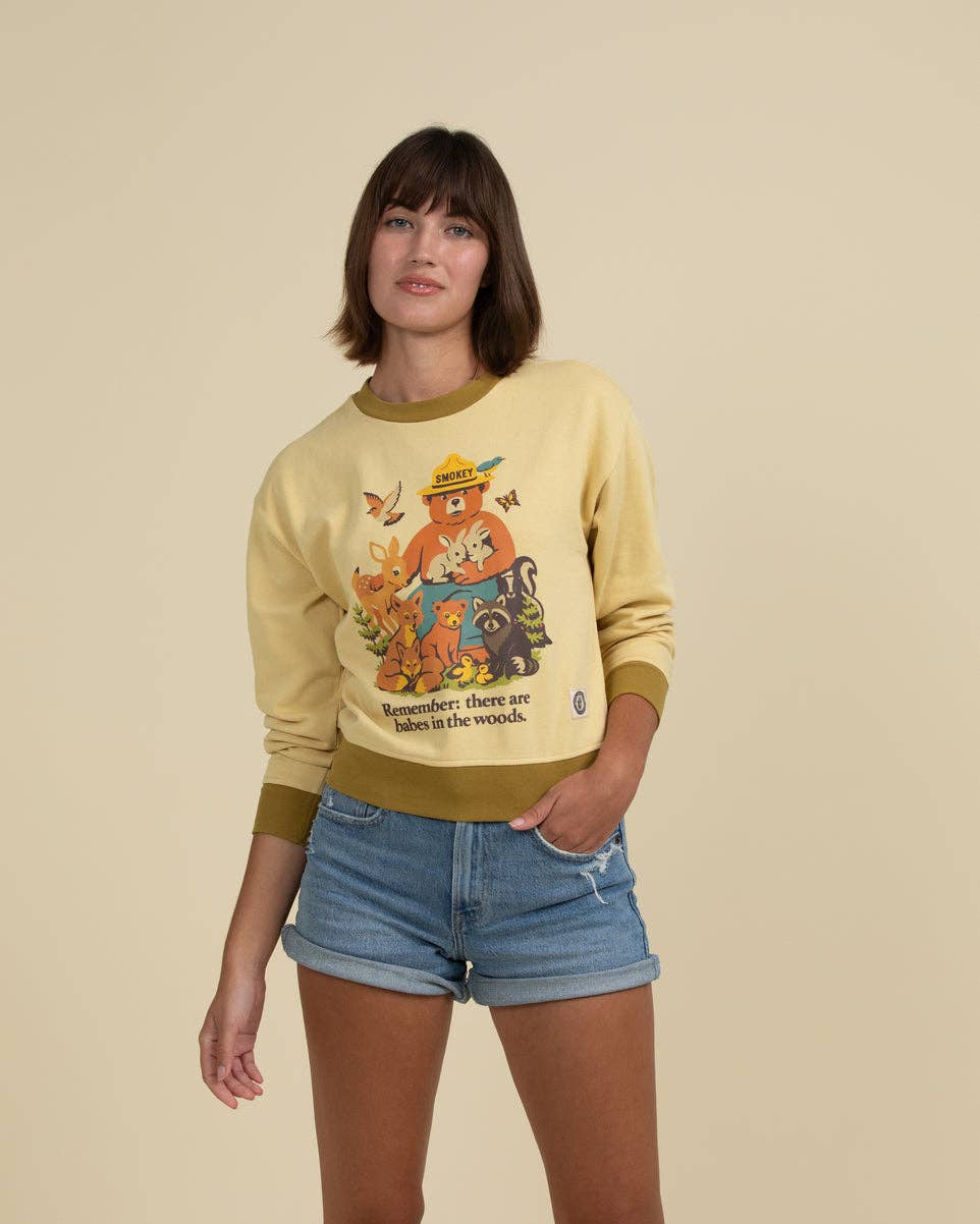Babes in the Woods Women's Crewneck