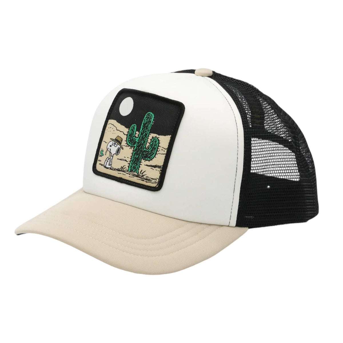 Spike at Night Snoopy Trucker Hat