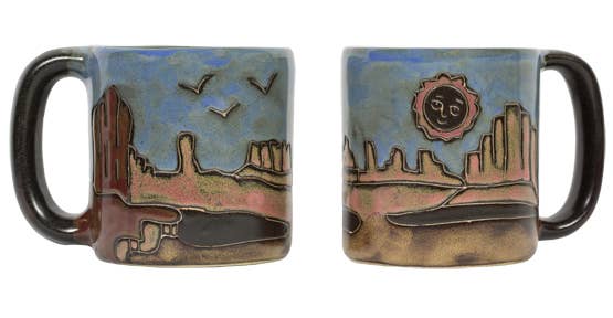Red Rock Round Stoneware Mug