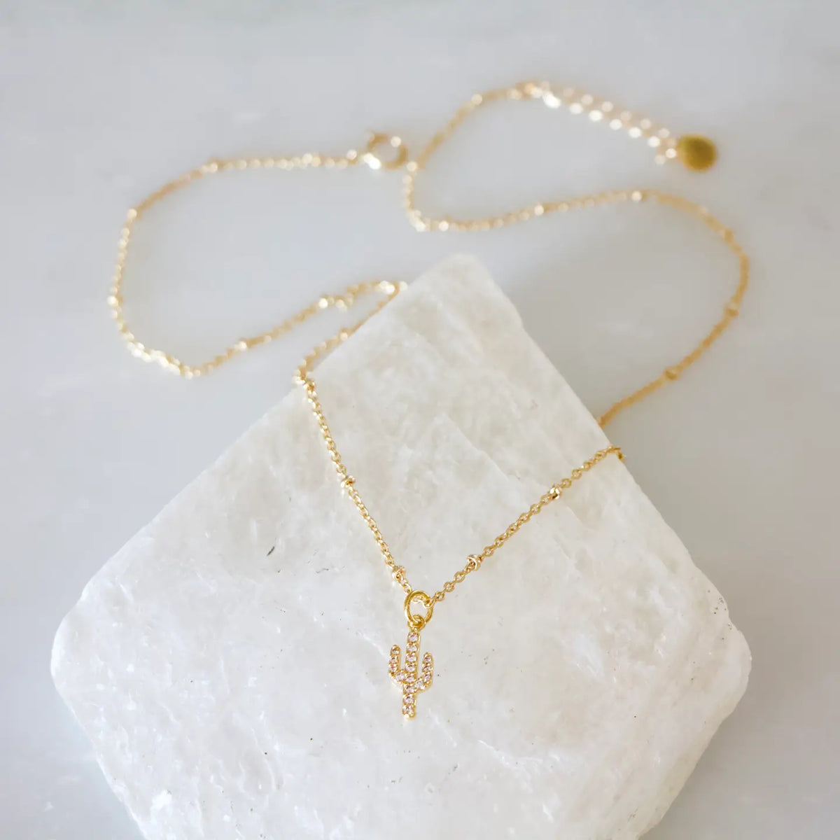 Mini Cactus Necklace