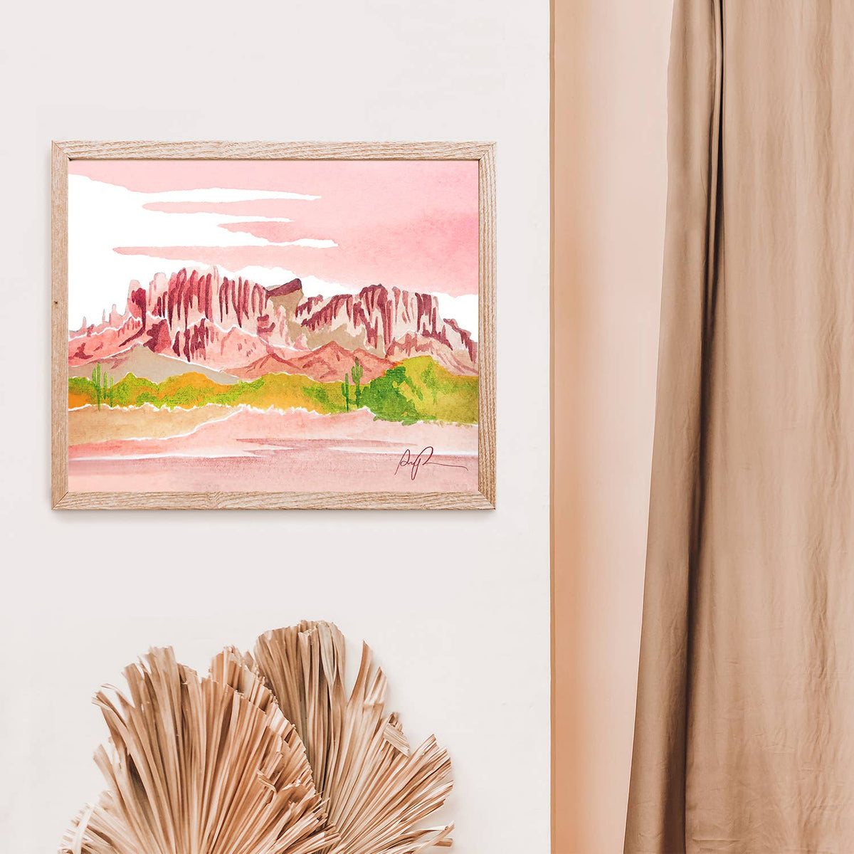 Blushing Superstitions Art Print