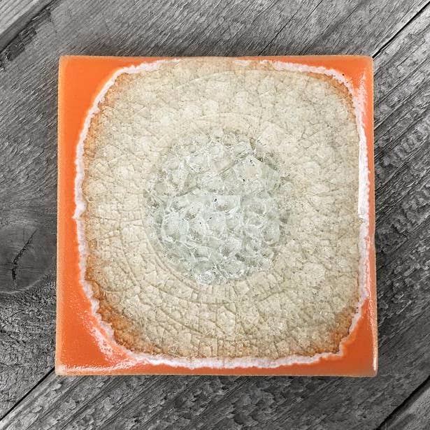 Stoneware & Glass Coaster