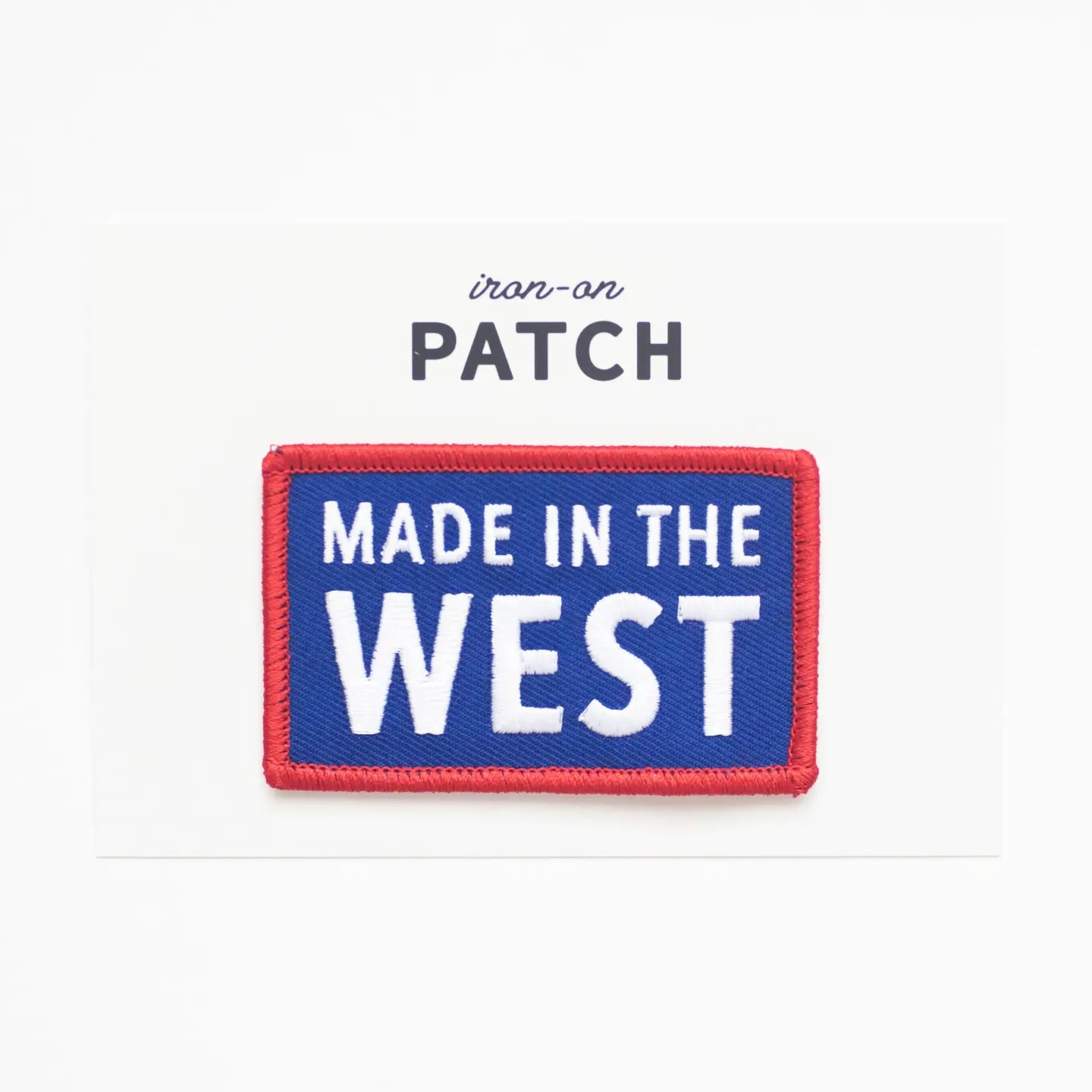 Made In The West Patch