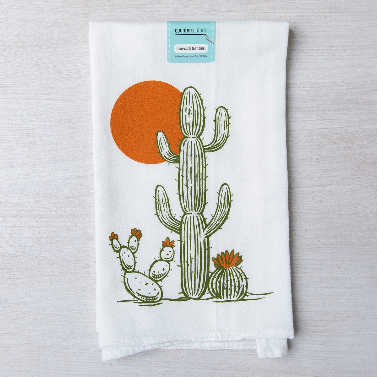 Saguaro Tea Towel