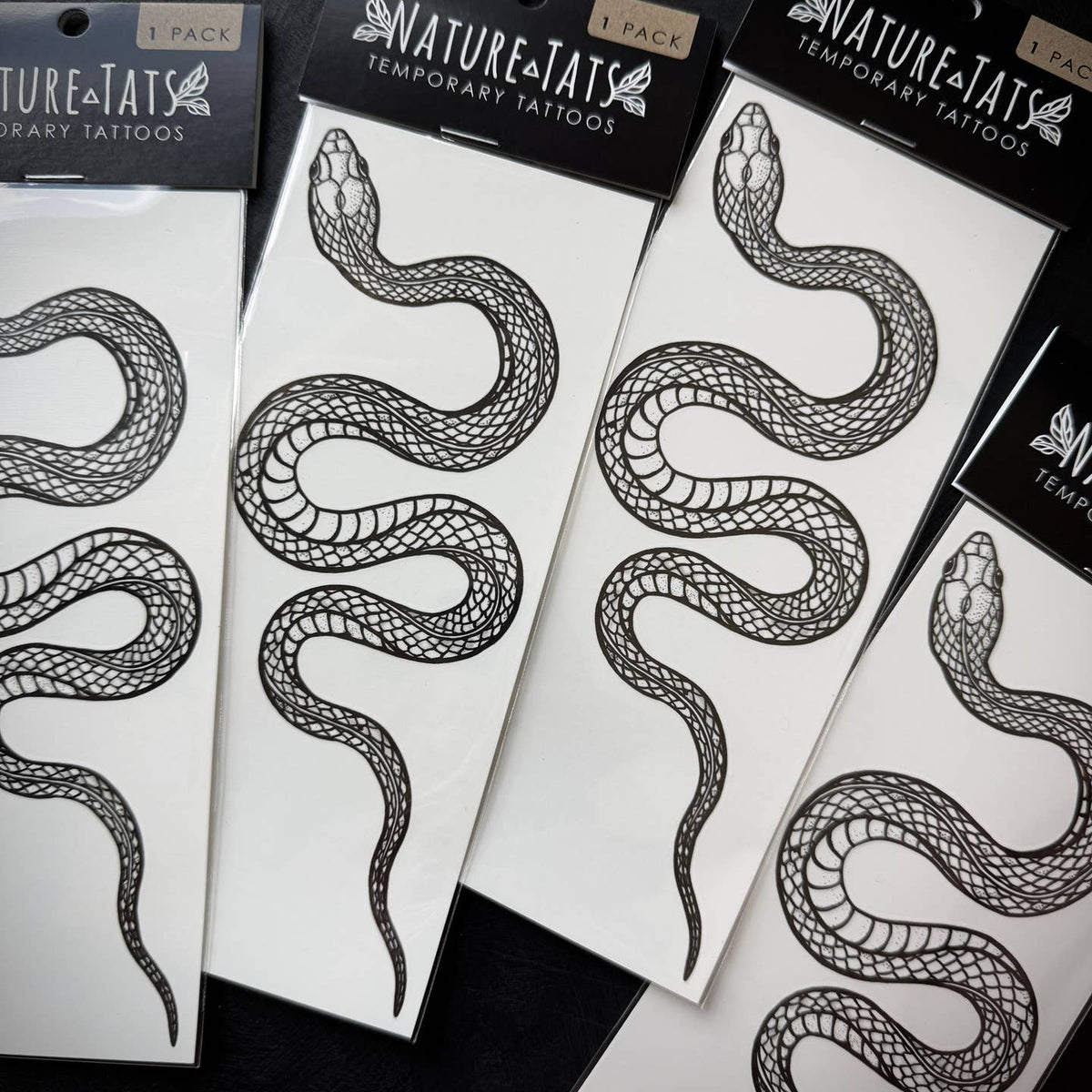 Garden Snake Temporary Tattoo