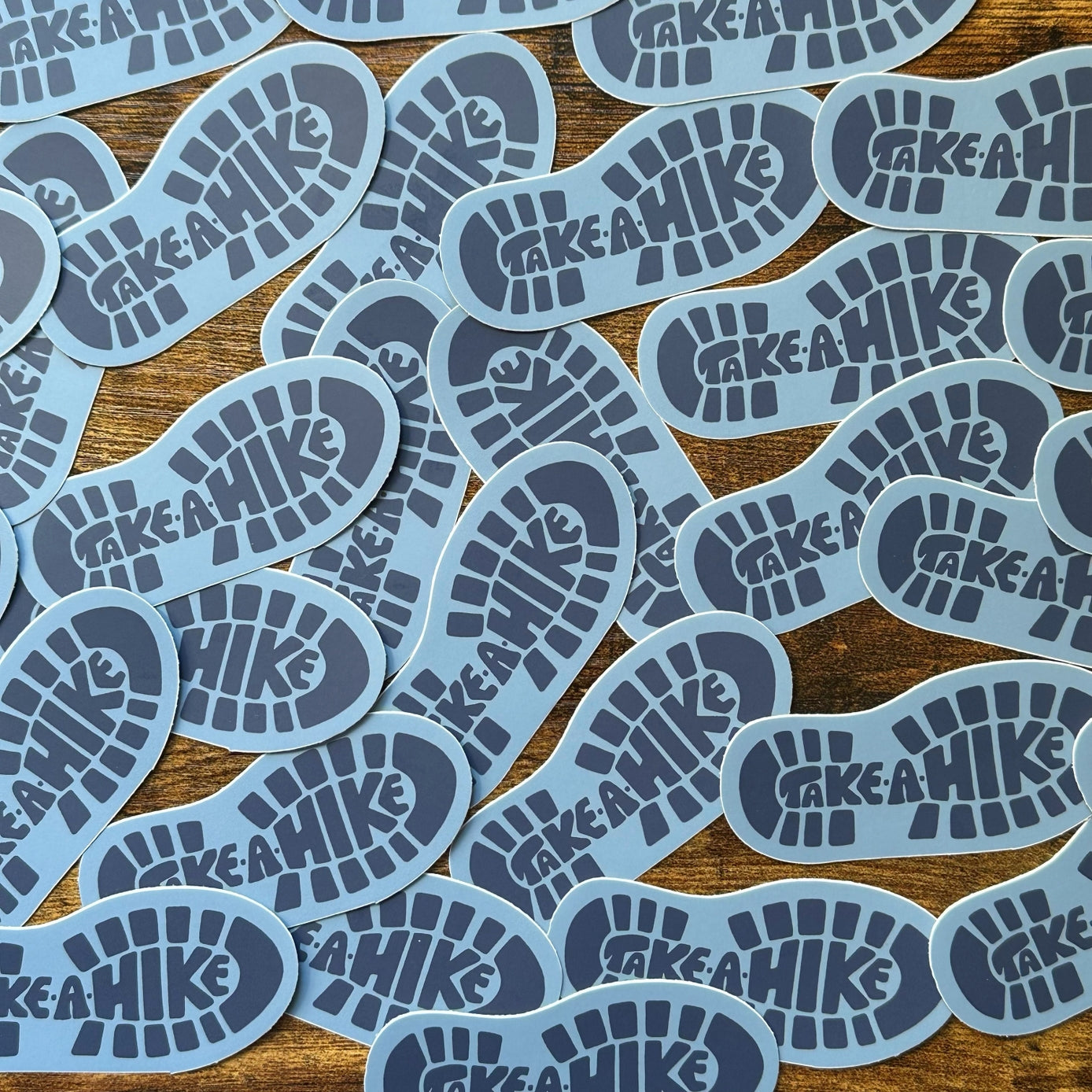 Take A Hike Vinyl Sticker
