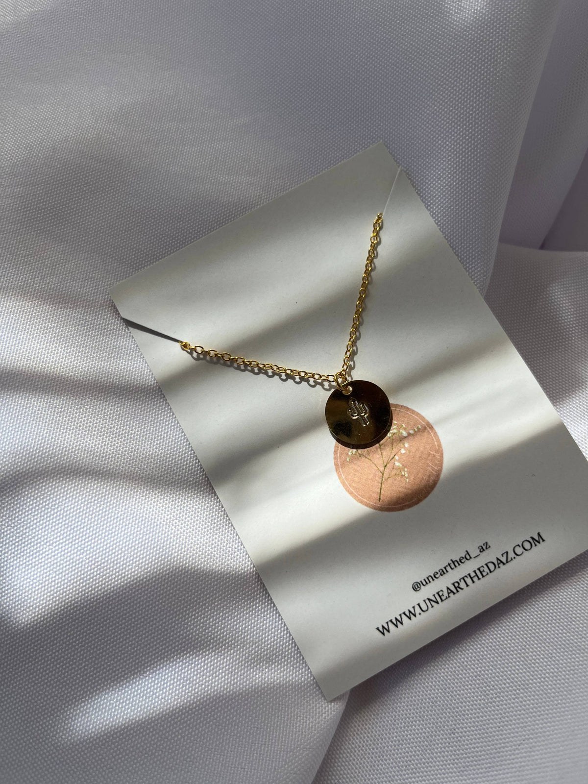 Simple Saguaro NecklaceĀ