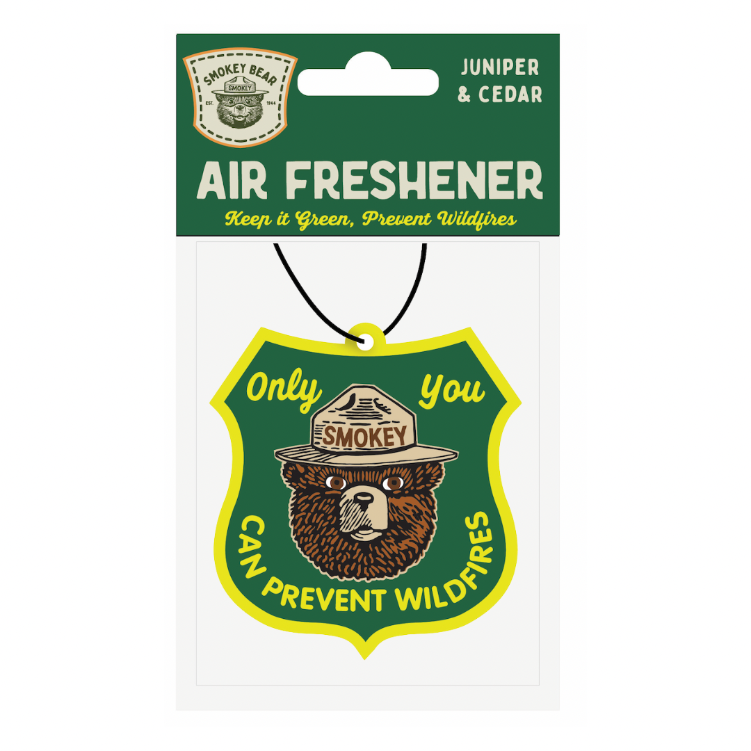 Smokey Bear Juniper & Cedar Air Freshener