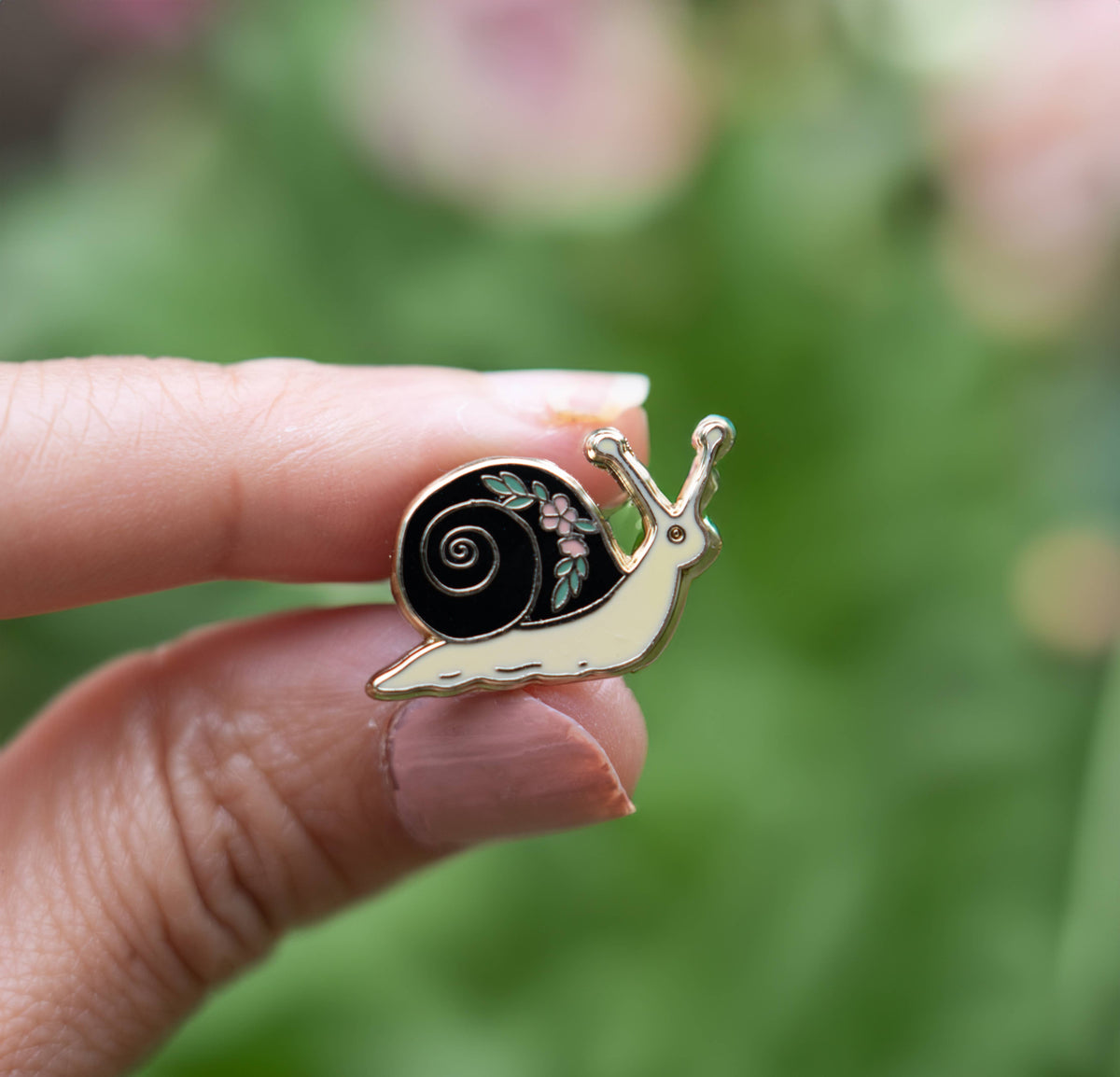 Garden Snail Pin