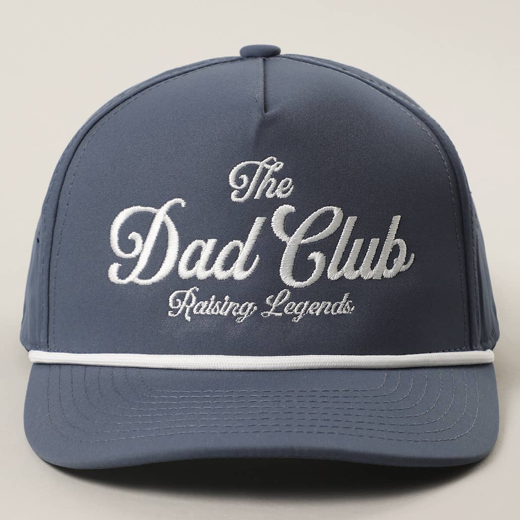 The Dad Club Embroidered Trucker Hat