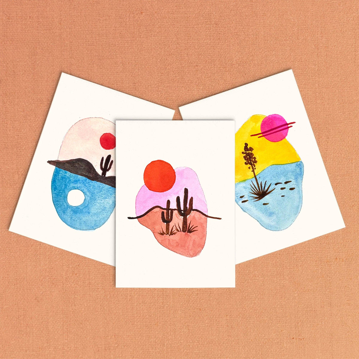 Mini Watercolor Kit: Desert Landscapes