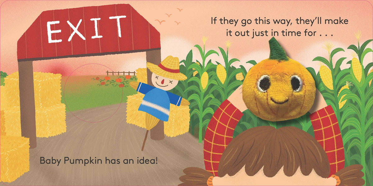 Baby Pumpkin: Finger Puppet Book