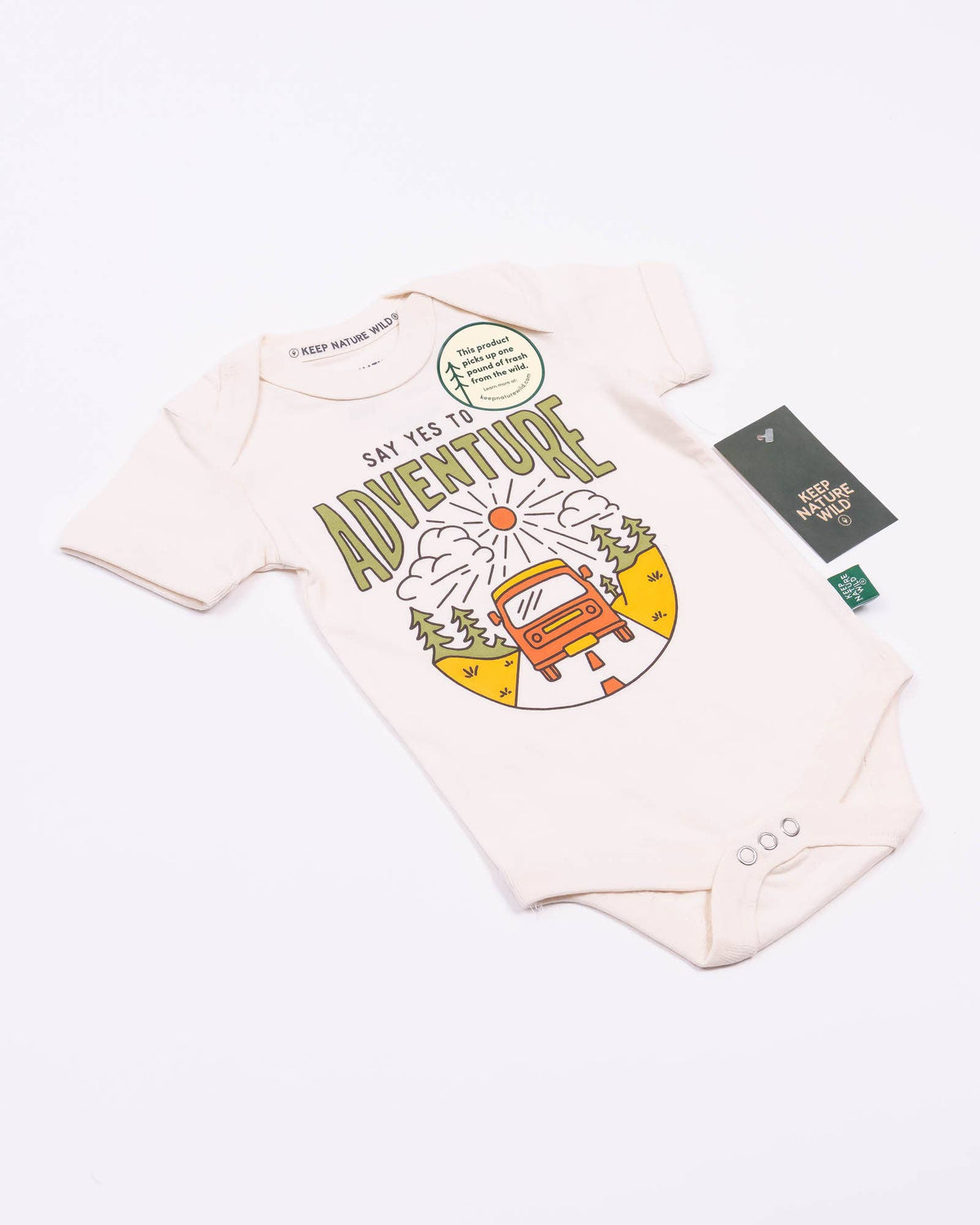 Say Yes to Adventure Onesie