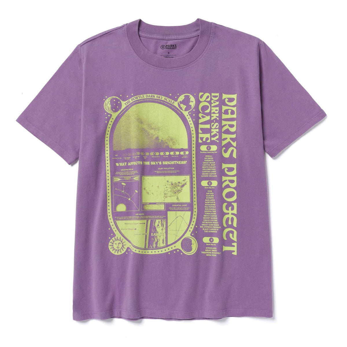 Dark Sky Scale Glow Women's Relaxed Tee