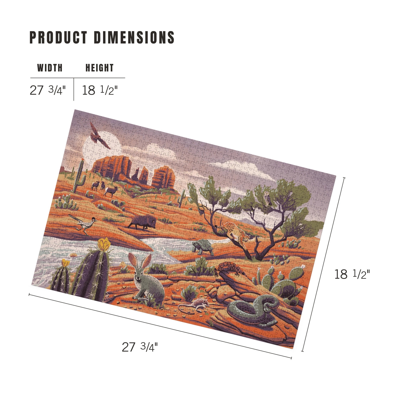 Desert Utopia 1000 Piece Puzzle