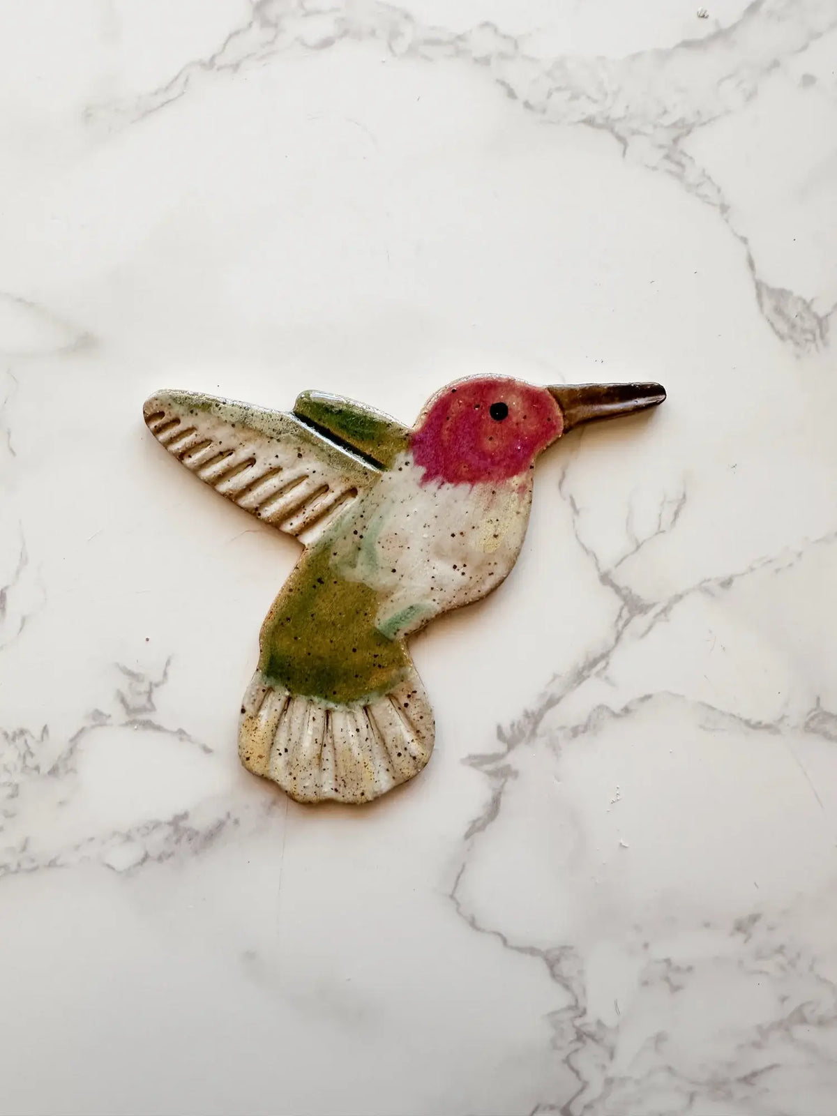 Hummingbird Ceramic Magnet
