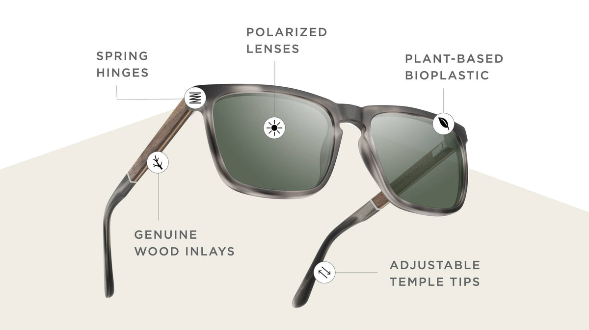 CAMP Ridge Sunglasses - Matte Pearl Grey