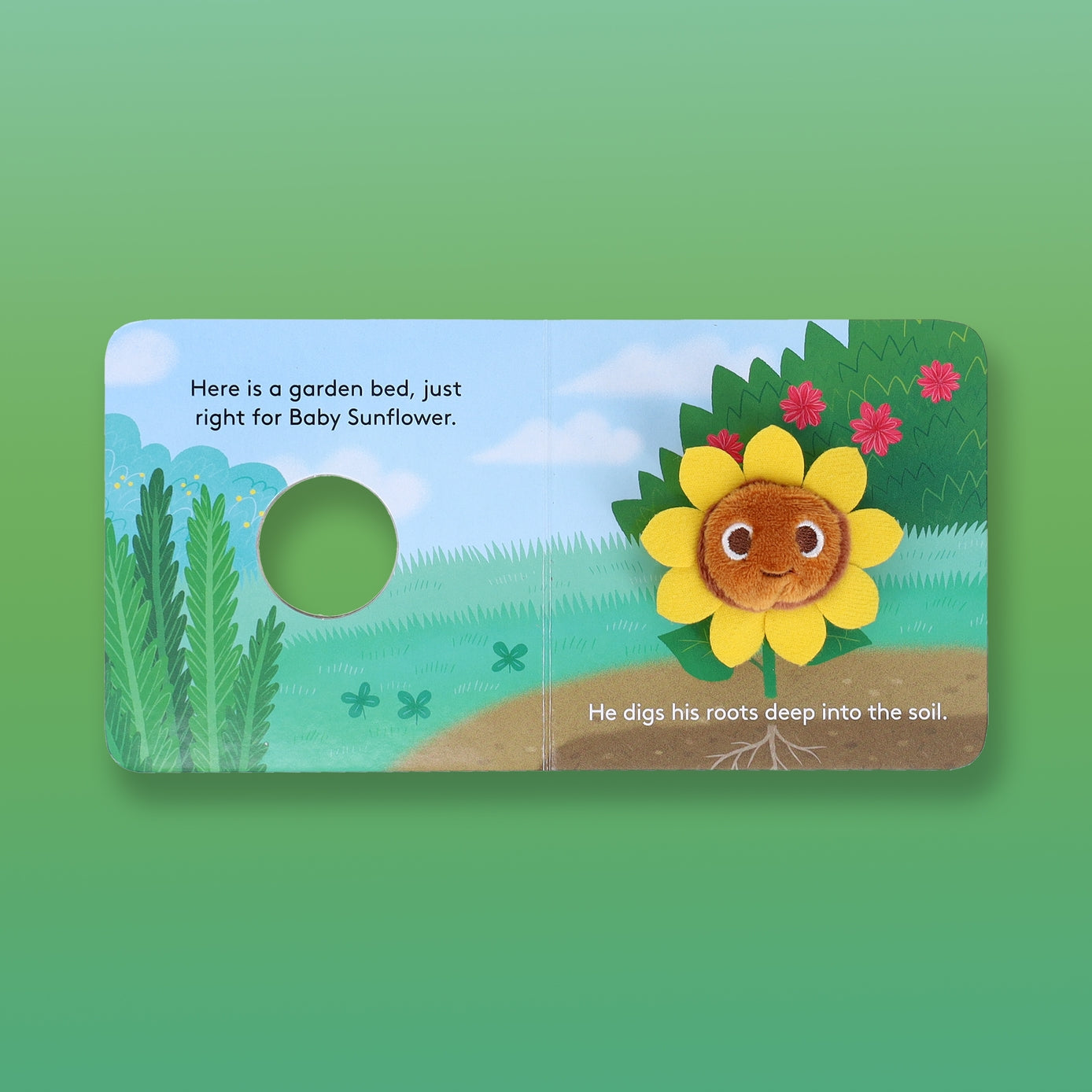 Baby Sunflower: Finger Puppet Book