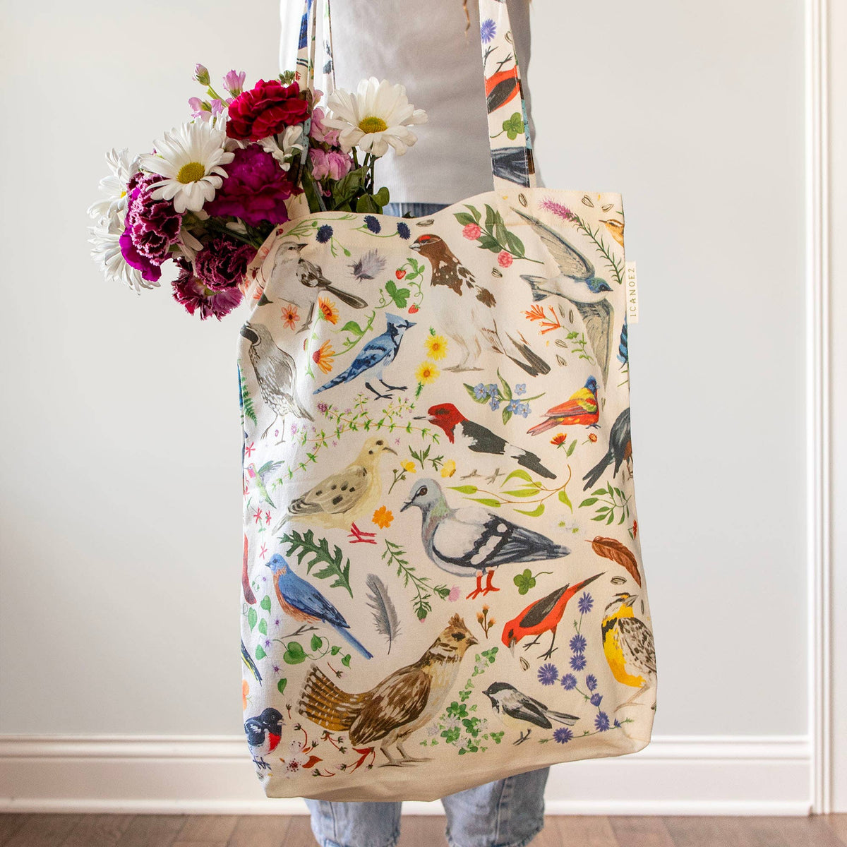 Feathered Friends Birds Tote