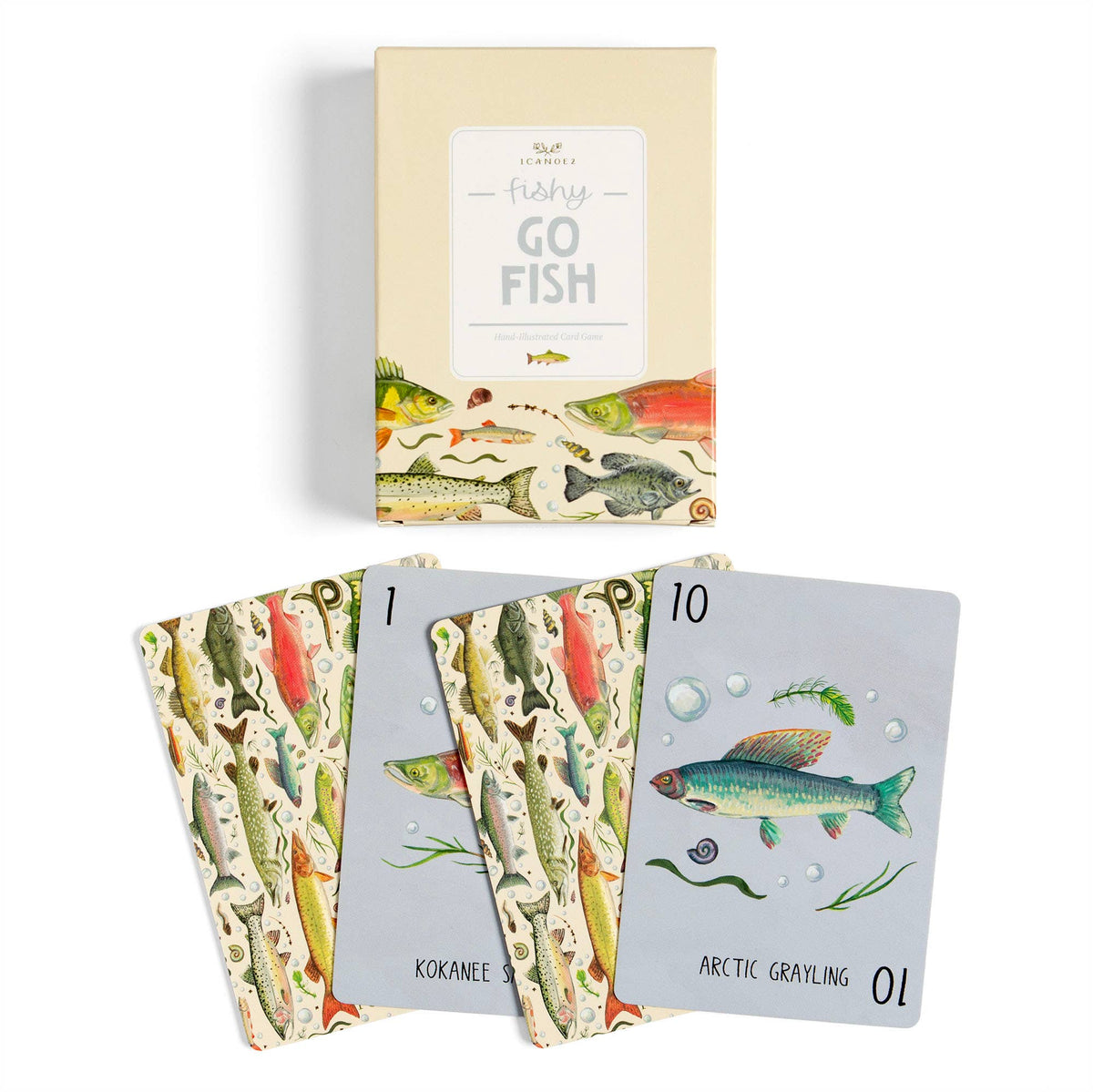 Freshwater Fish - Go Fish Card Game