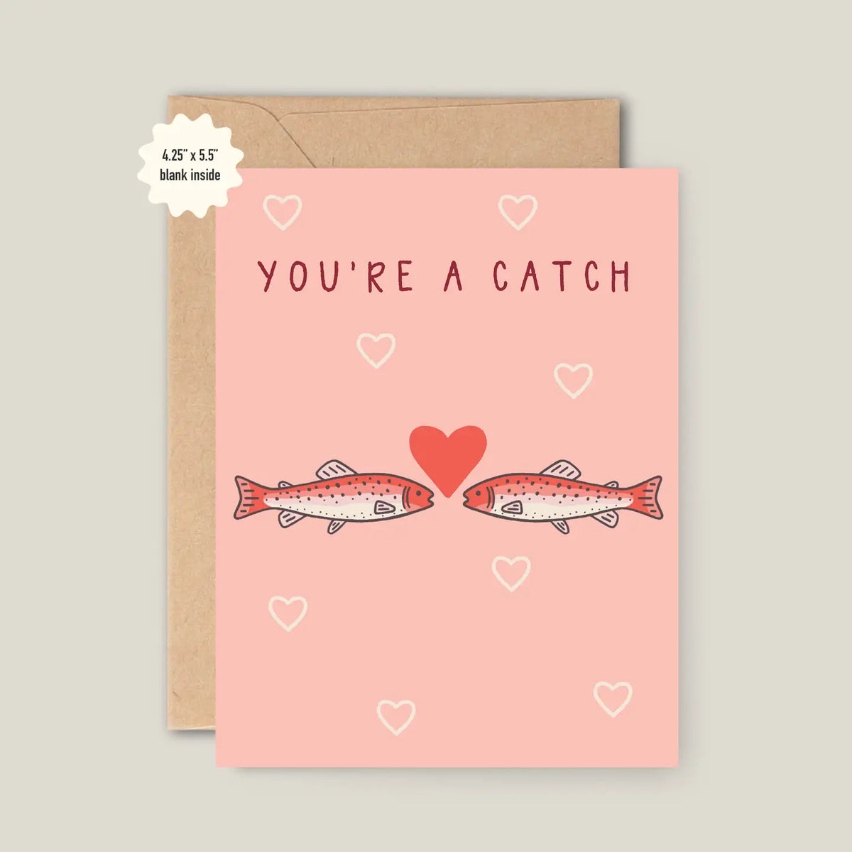 You're A Catch Valentine's Card