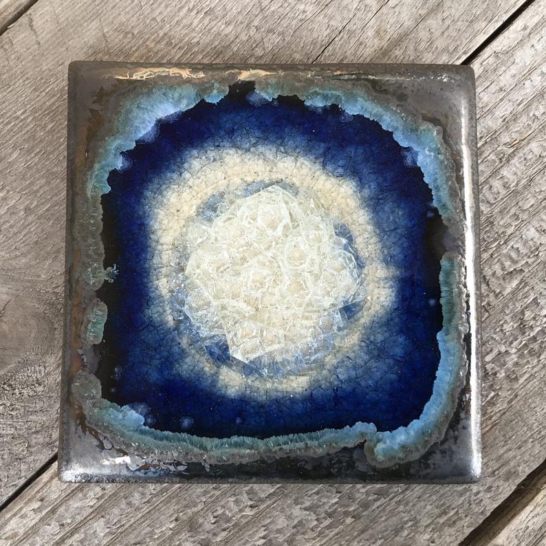 Stoneware & Glass Coaster