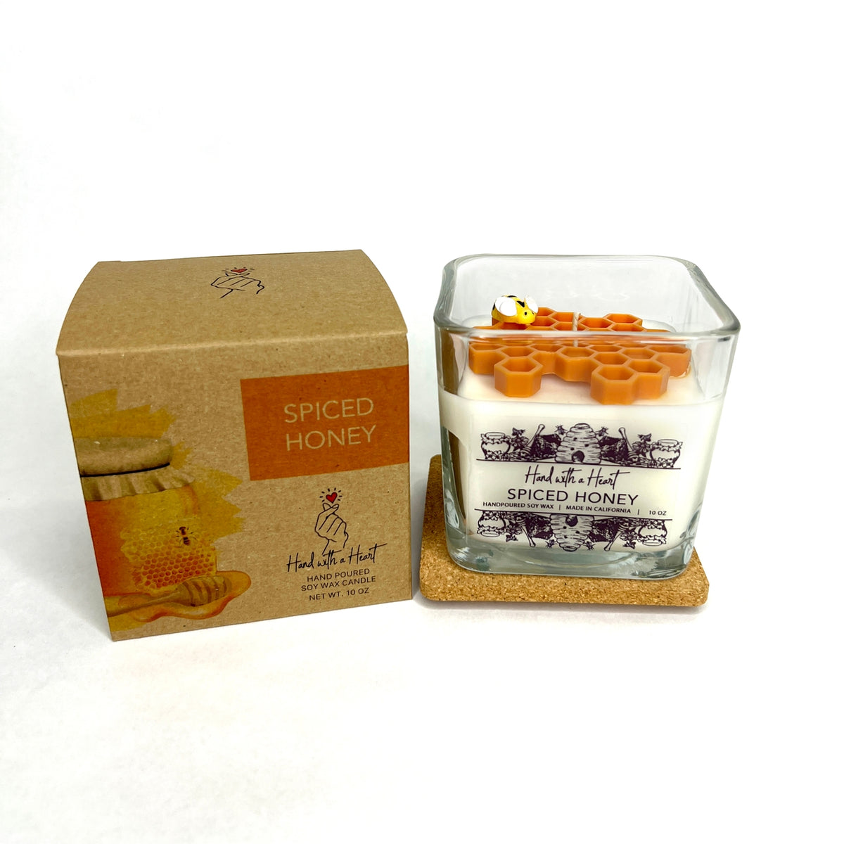 Spiced Honey Soy Wax Candle