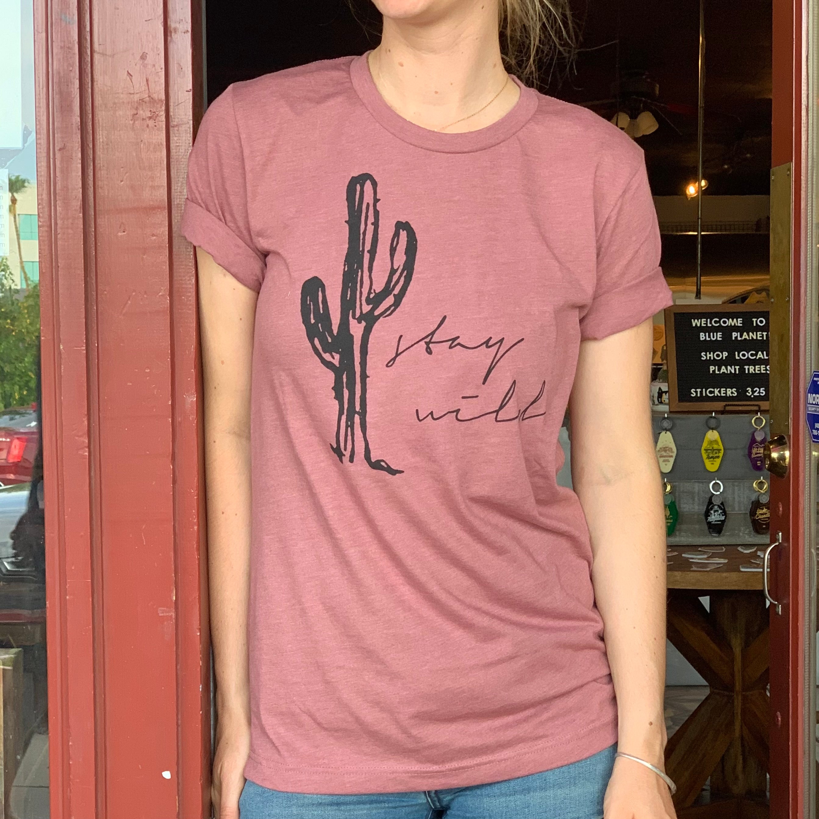Saguaro Stay Wild Tee