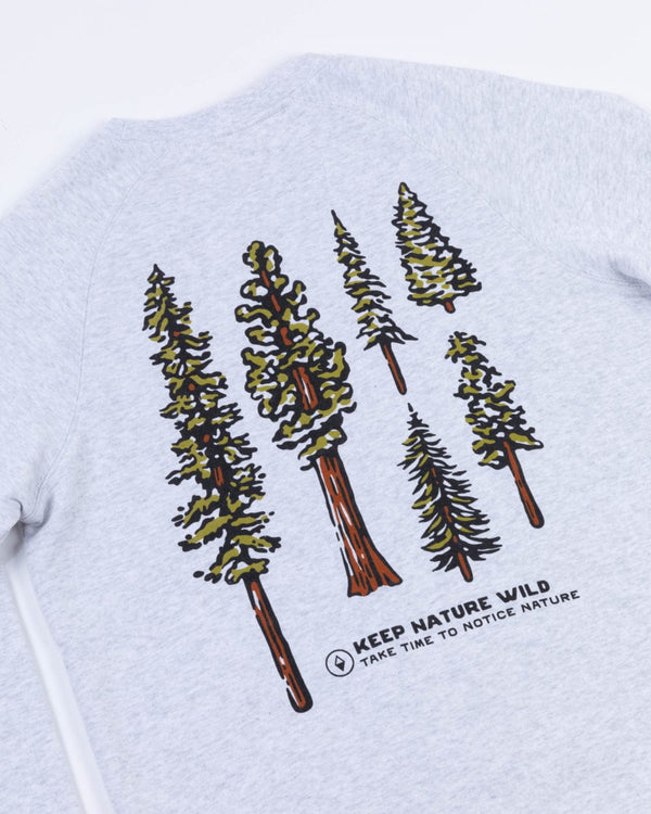 Nature Study Conifers Unisex Crewneck Sweatshirt