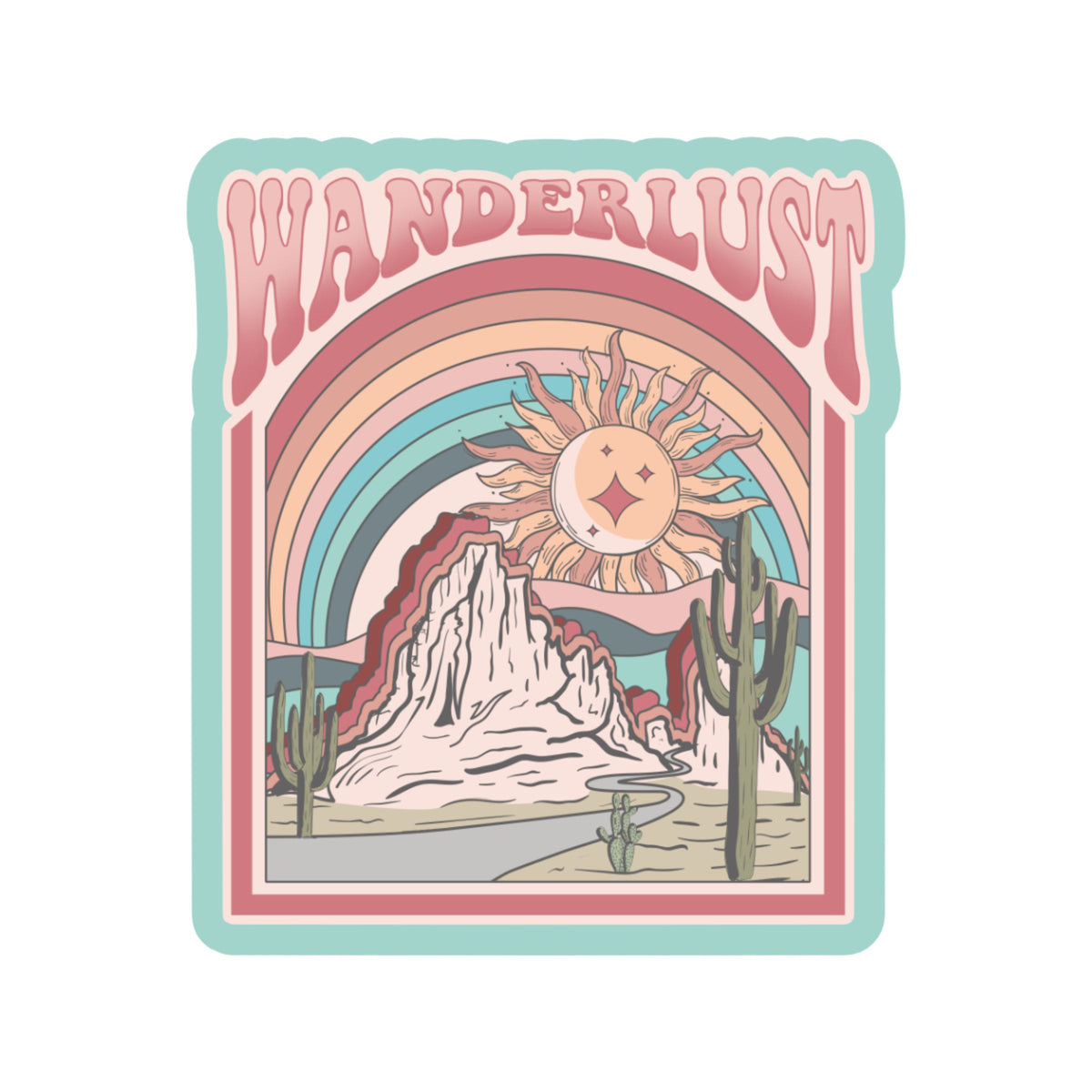 Wanderlust Sticker
