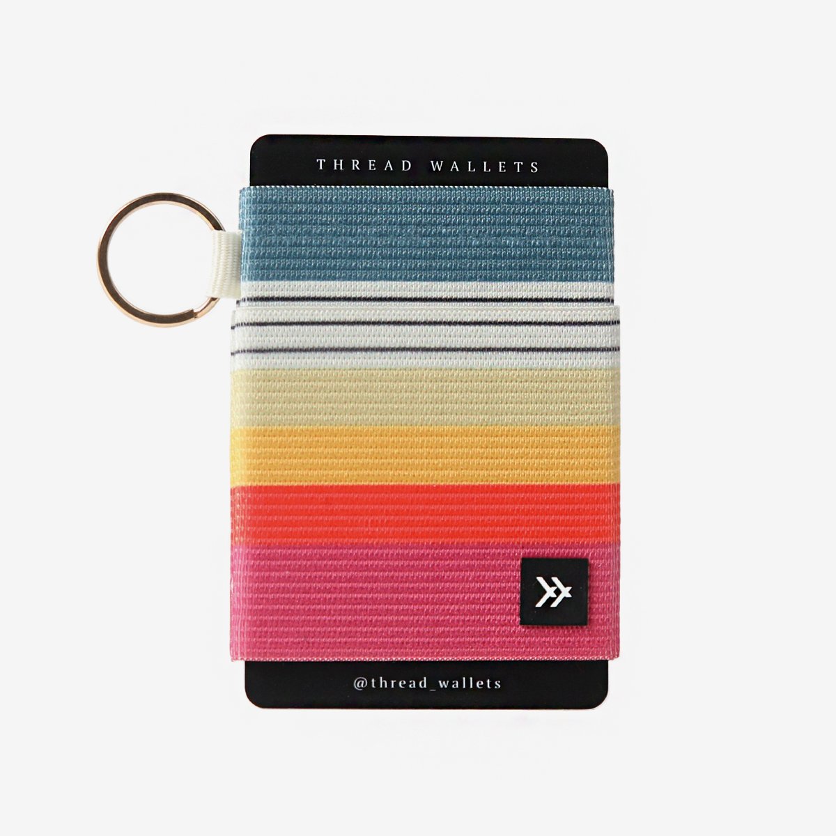Thread Patterned Elastic Wallet