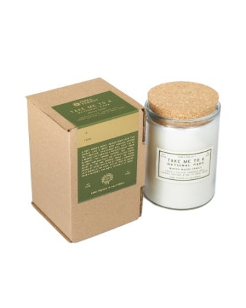 Take Me To The Parks Winter Woods Candle