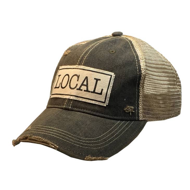 Local Distressed Trucker Hat
