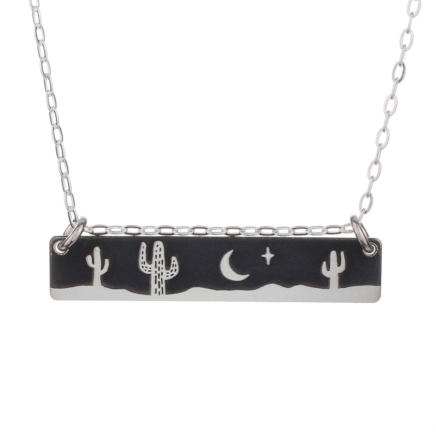 Cactus Night Necklace