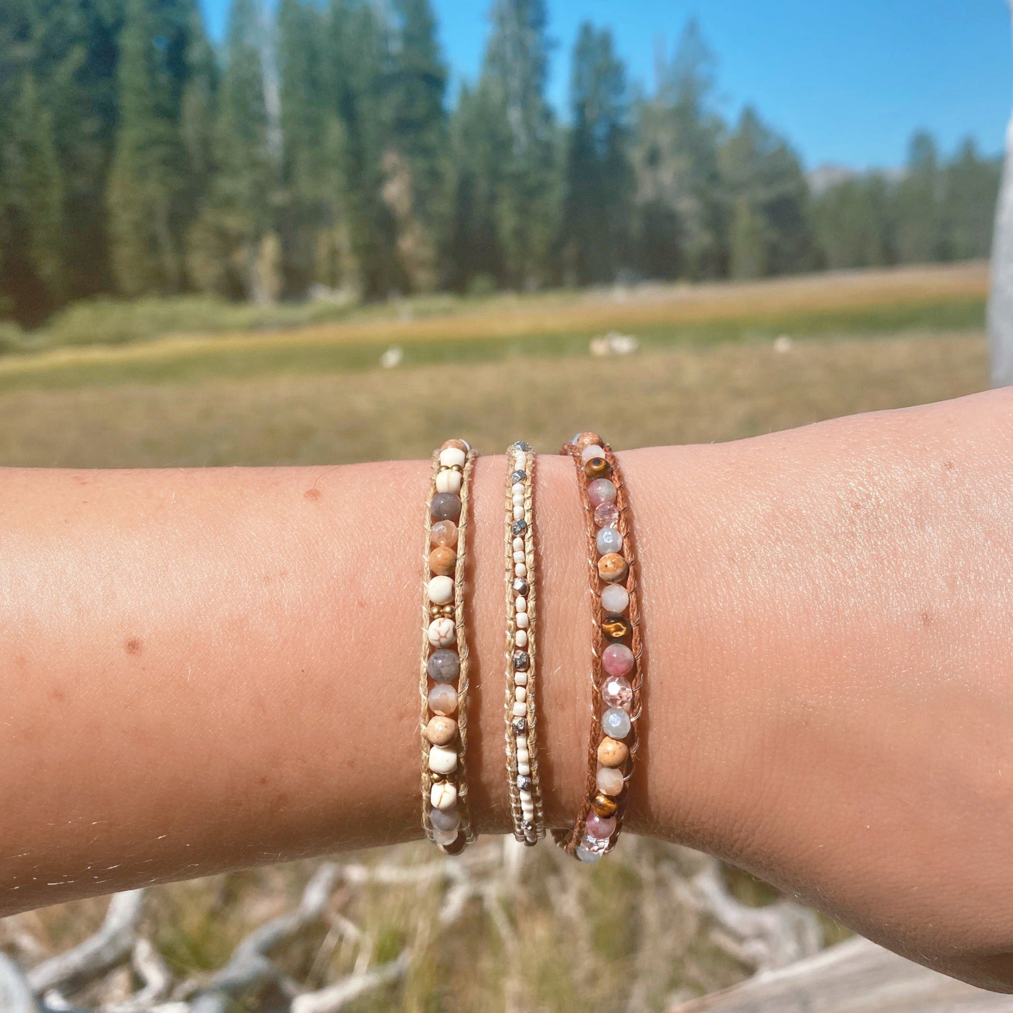 Earth Beaded Bracelets
