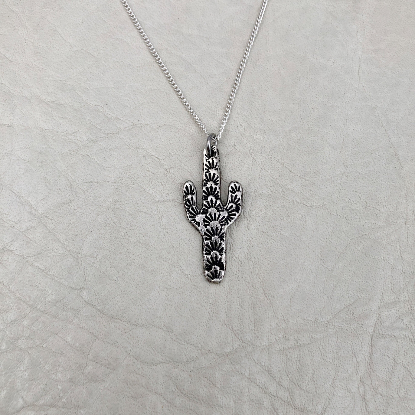 Saguaro Cactus Necklace