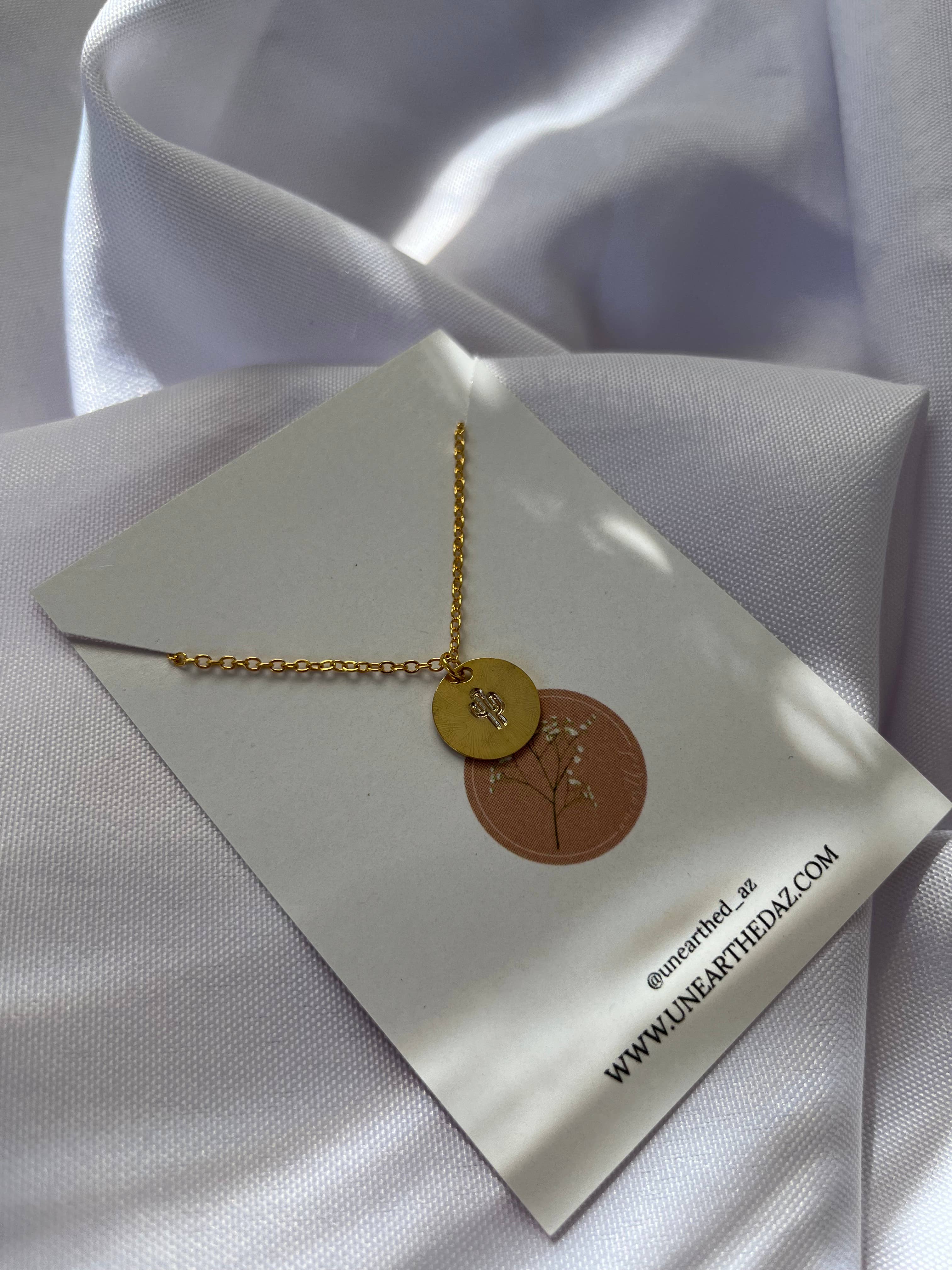 Simple Saguaro Necklace 