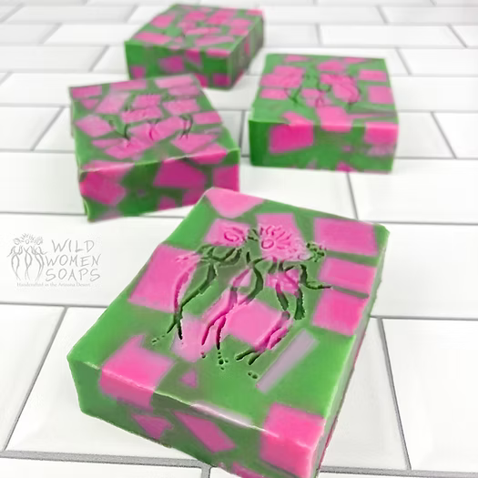 Prickly Pear Blooms Soap Bar