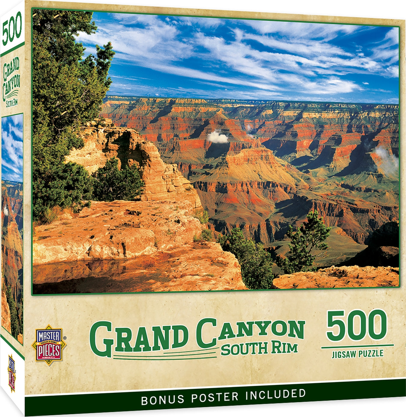 Grand Canyon South Rim 500 Piece Puzzle
