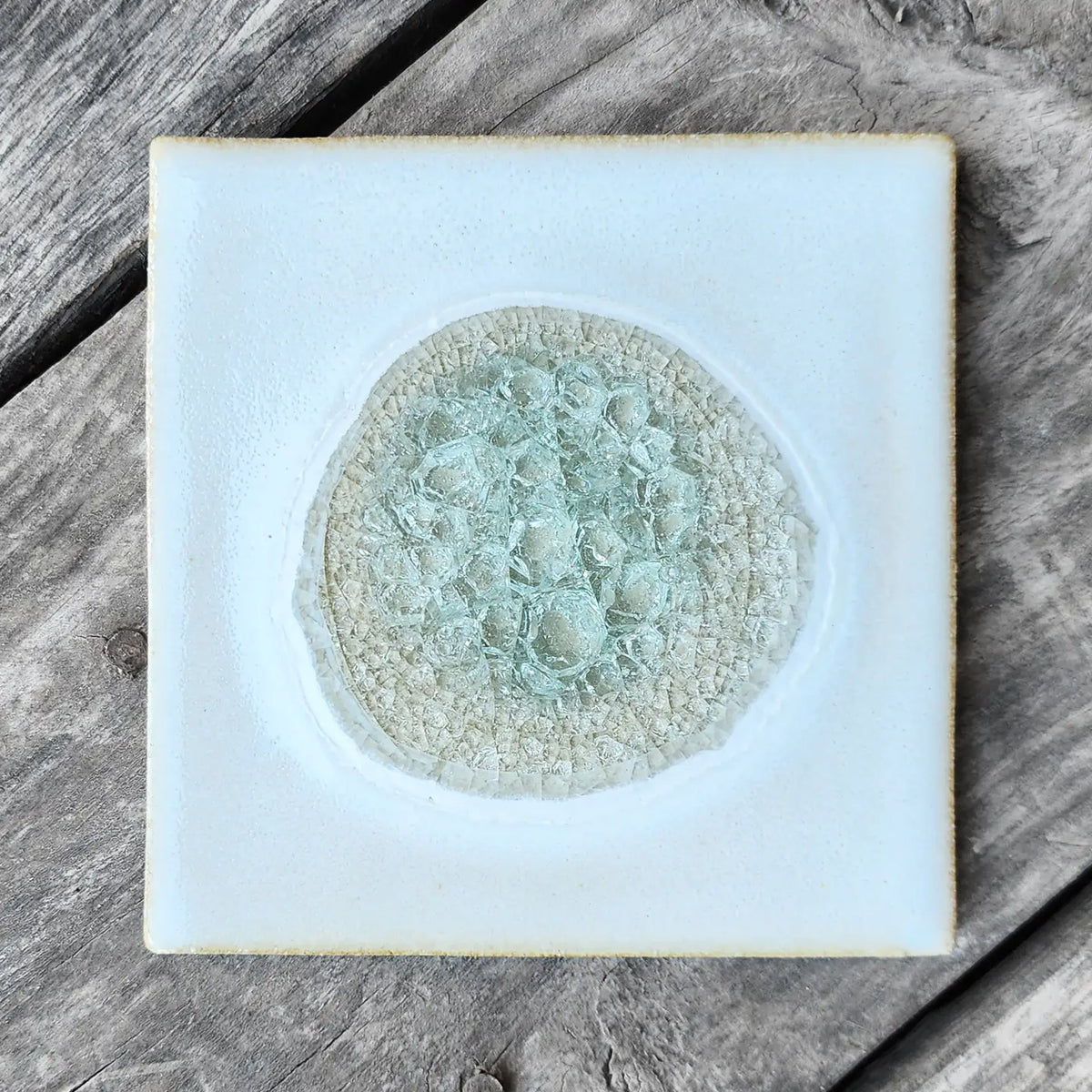 Cowboy Boot Geode Ornament