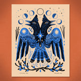 Stellers Jay - 8x10 Nature Wilderness Art Print