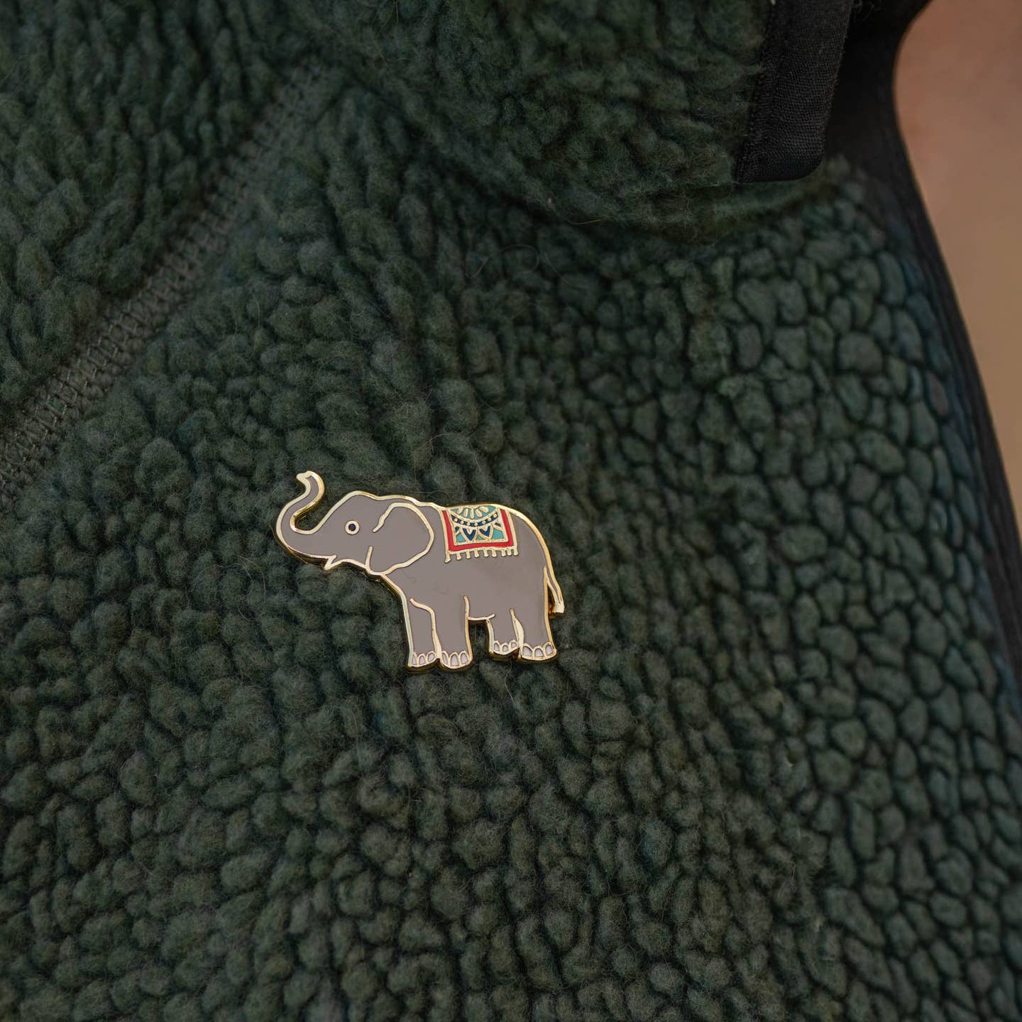 Elephant Enamel Pin