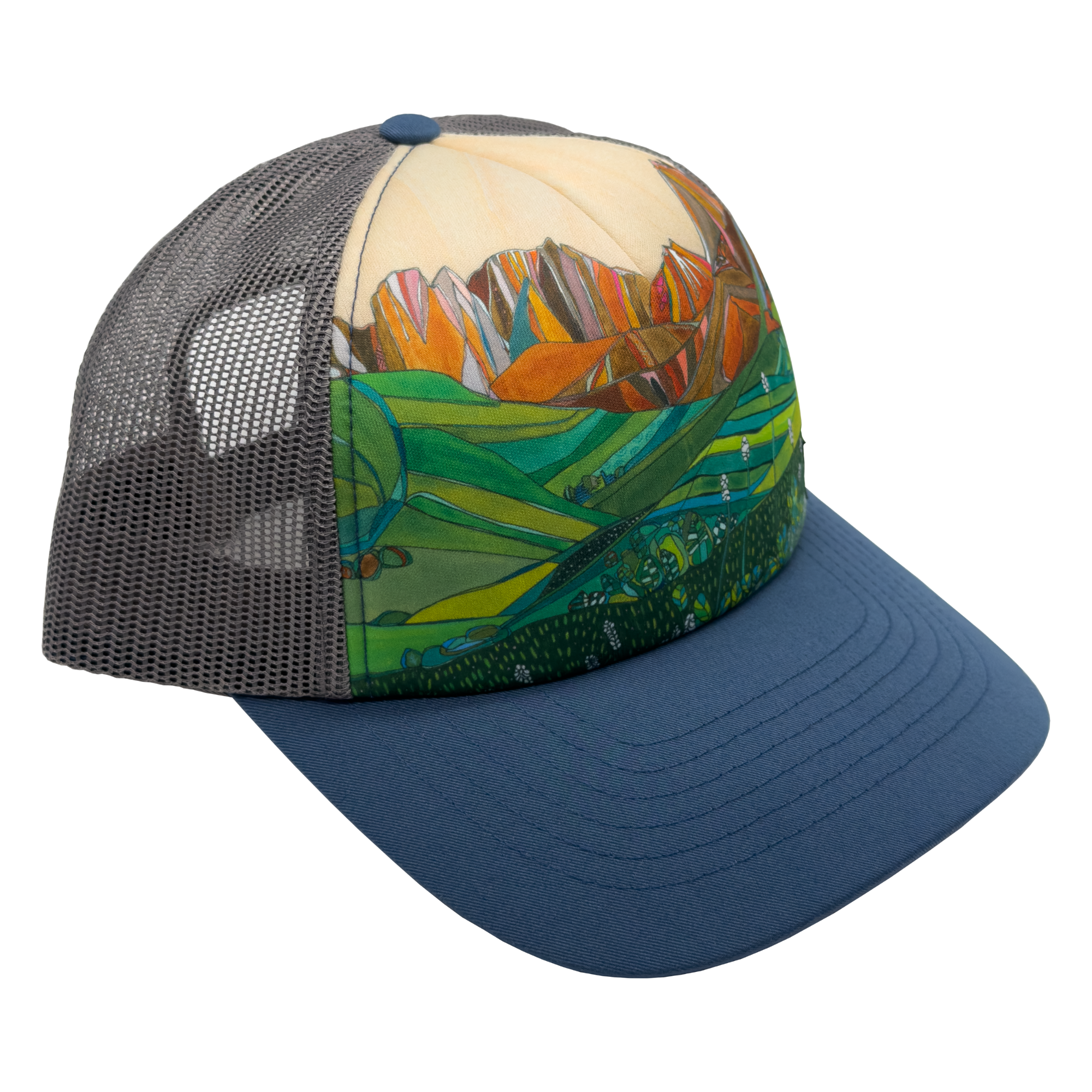 American Basin | Trucker Hat | Delft & Grey