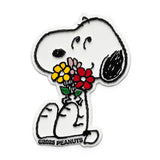 Snoopy Flowers Retro Magnet